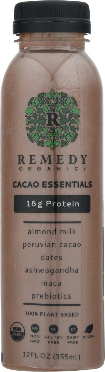 slide 3 of 9, Remedy Organics 100% Plant Based Cocoa Essentials Shake 12 fl oz, 12 fl oz