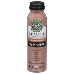 Remedy Organics 100% Plant Based Cacao Essentials Shake 12 fl oz
