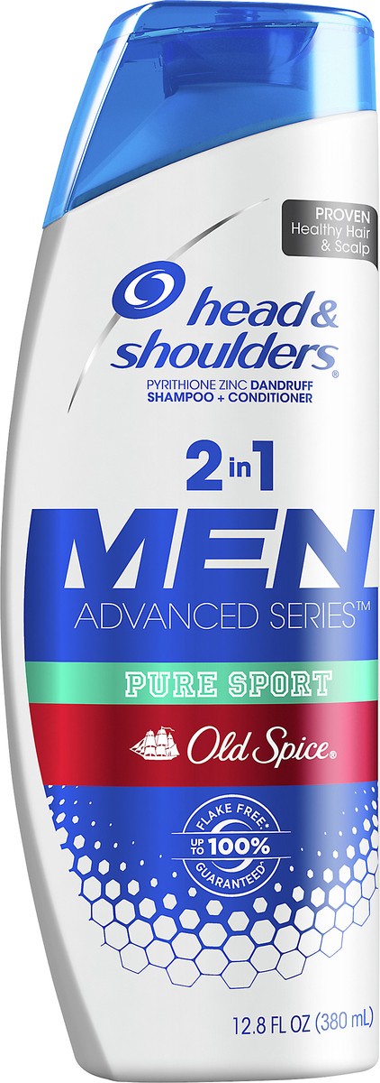 slide 1 of 9, Head & Shoulders 2in1 Shampoo & Conditioner Old Spice Scent, 12.8 oz