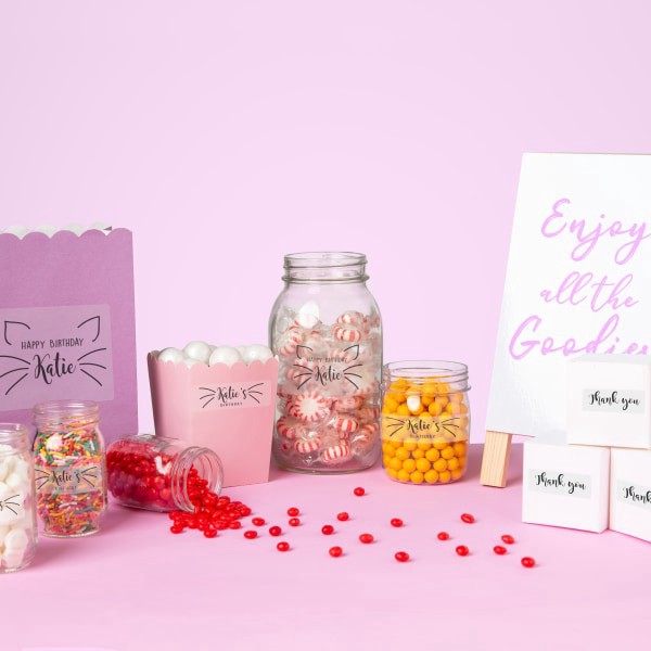 slide 7 of 8, Avery Easy Peel 5630 Permanent Laser Address Labels - Clear, 750 ct