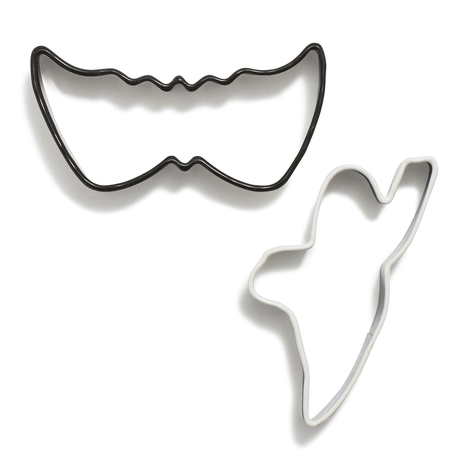 slide 1 of 1, Sur La Table Ghost and Bat Silicone-Edge Cookie Cutters, 2 ct