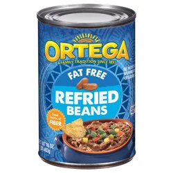 Ortega Fat Free Refried Beans 16 oz
