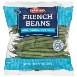 H-E-B Fresh Steamable French Green Beans