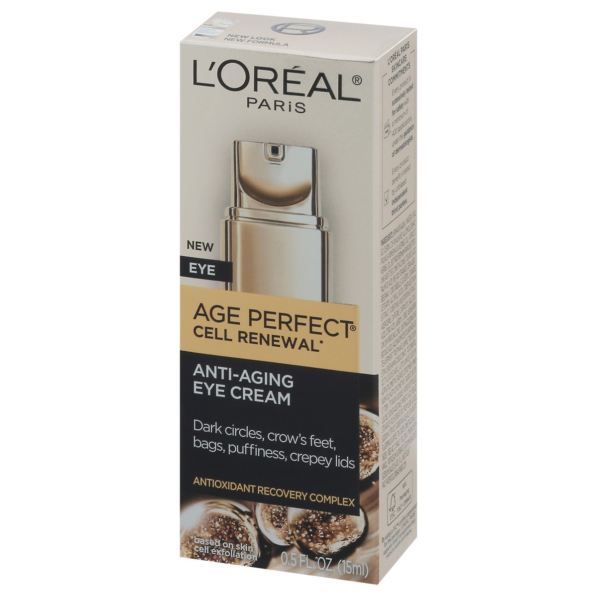 slide 6 of 9, L'Oréal Age Perfect Cell Renewal Anti-Aging Eye Cream 0.5 fl oz, 0.5 oz