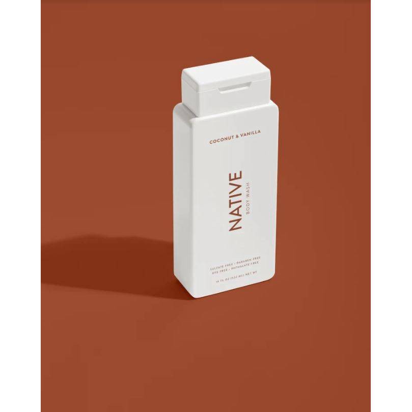 Native Coconut & Vanilla Body Wash 18 fl oz Shipt