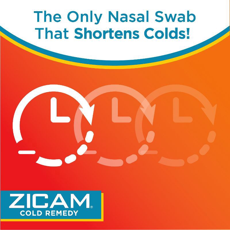 slide 4 of 9, Zicam Cold Remedy Cold Shortening Medicated Zinc-Free Nasal Swabs - 20ct, 20 ct