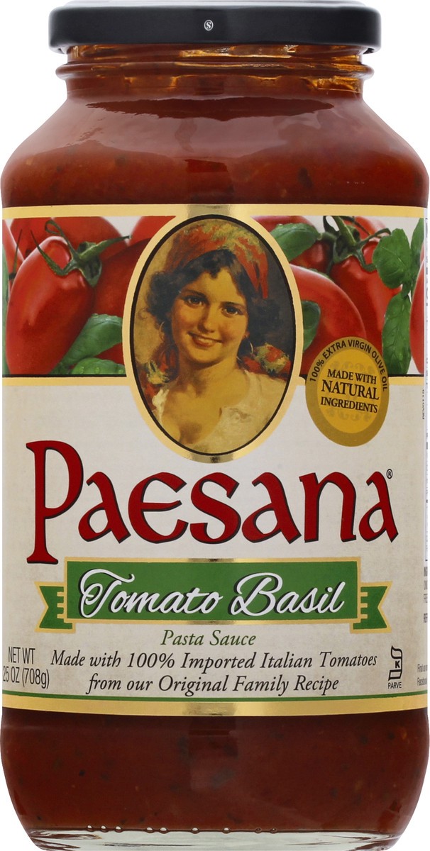 slide 1 of 13, Paesana Paesan Sauce Tom Bas Nat, 25 oz