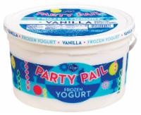 slide 1 of 1, Kroger Party Pail Vanilla Frozen Yogurt, 128 fl oz