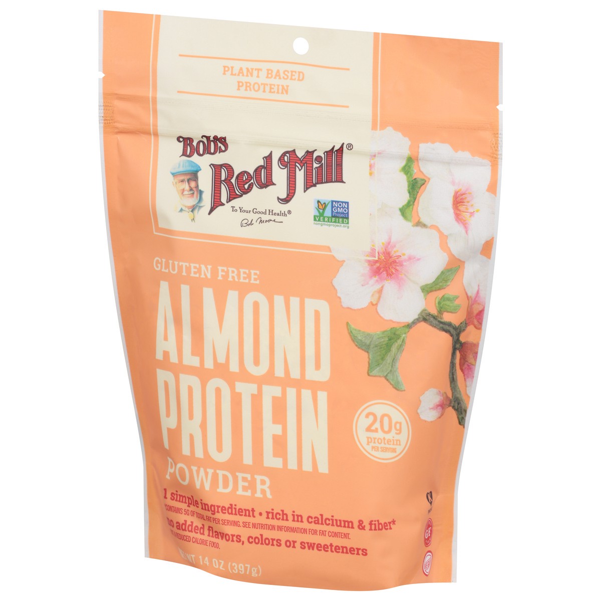 slide 6 of 9, Bob's Red Mill Gluten Free Almond Protein Powder 14 oz, 14 oz