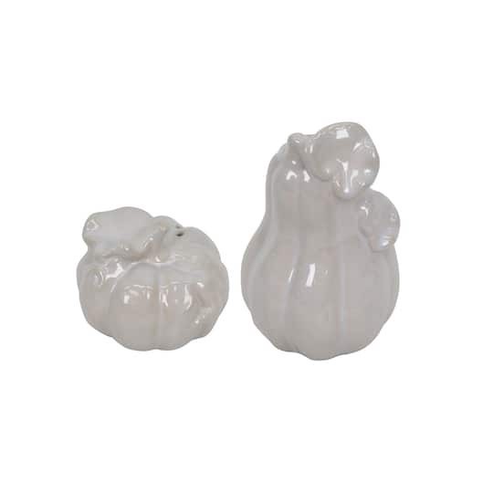 slide 1 of 3, Pumpkin Salt & Pepper Shakers By Ashland, 2.36 in x 2.36 in x 1.97 in