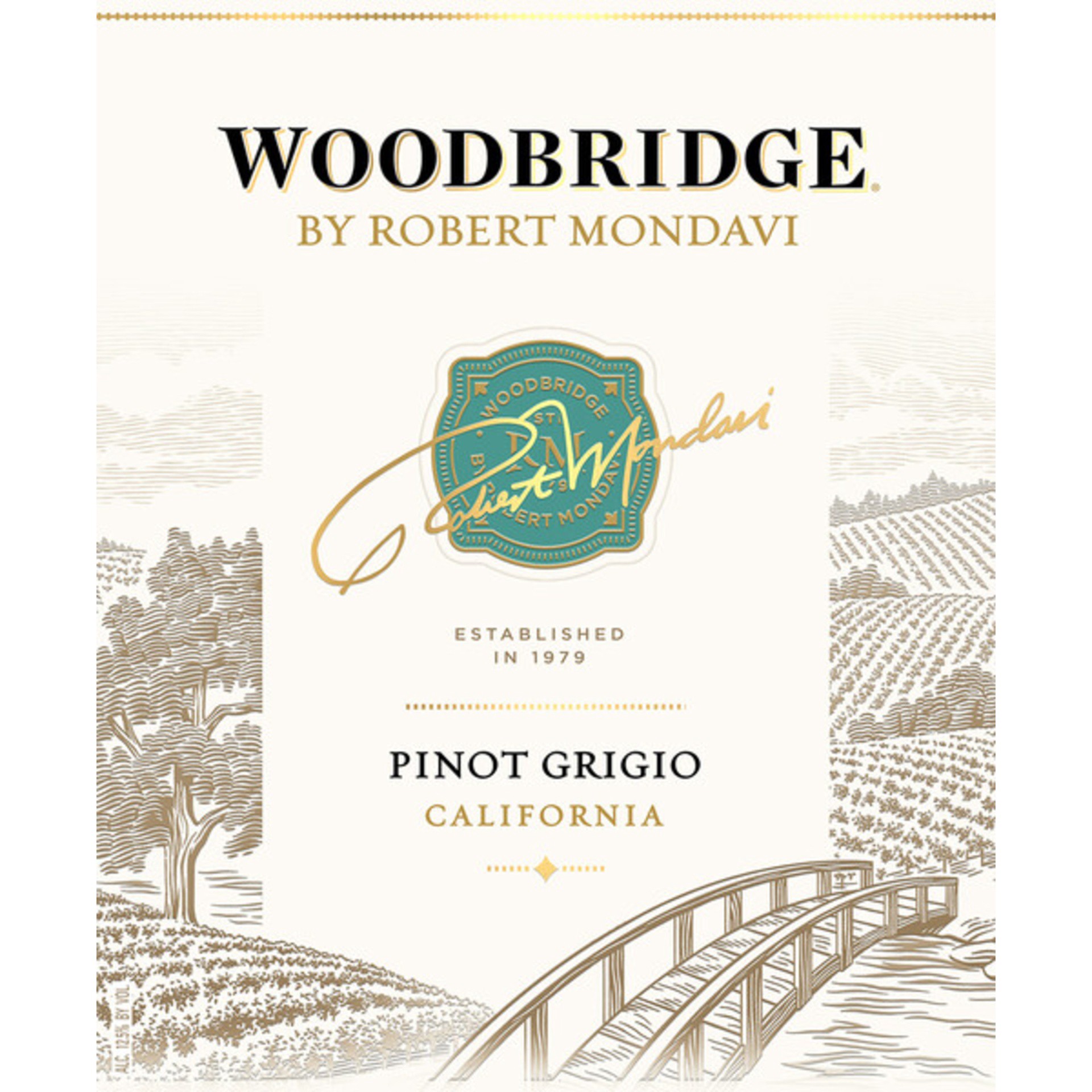 slide 6 of 7, Woodbridge by Robert Mondavi Pinot Grigio White Wine, 1.5 L Bottle, 50.72 fl oz