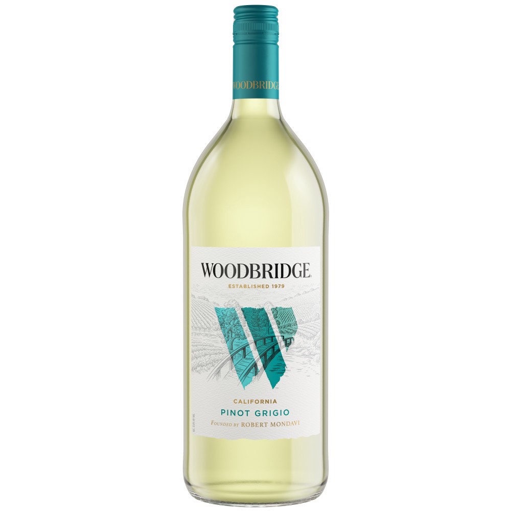 slide 1 of 7, Woodbridge by Robert Mondavi Pinot Grigio White Wine, 1.5 L Bottle, 50.72 fl oz