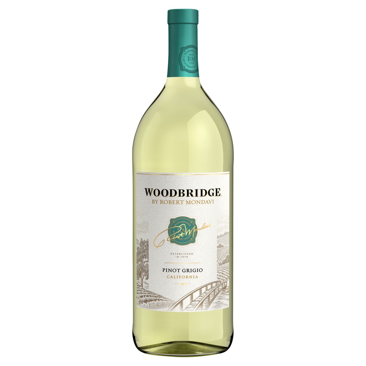 slide 1 of 7, Woodbridge by Robert Mondavi Pinot Grigio White Wine, 1.5 l
