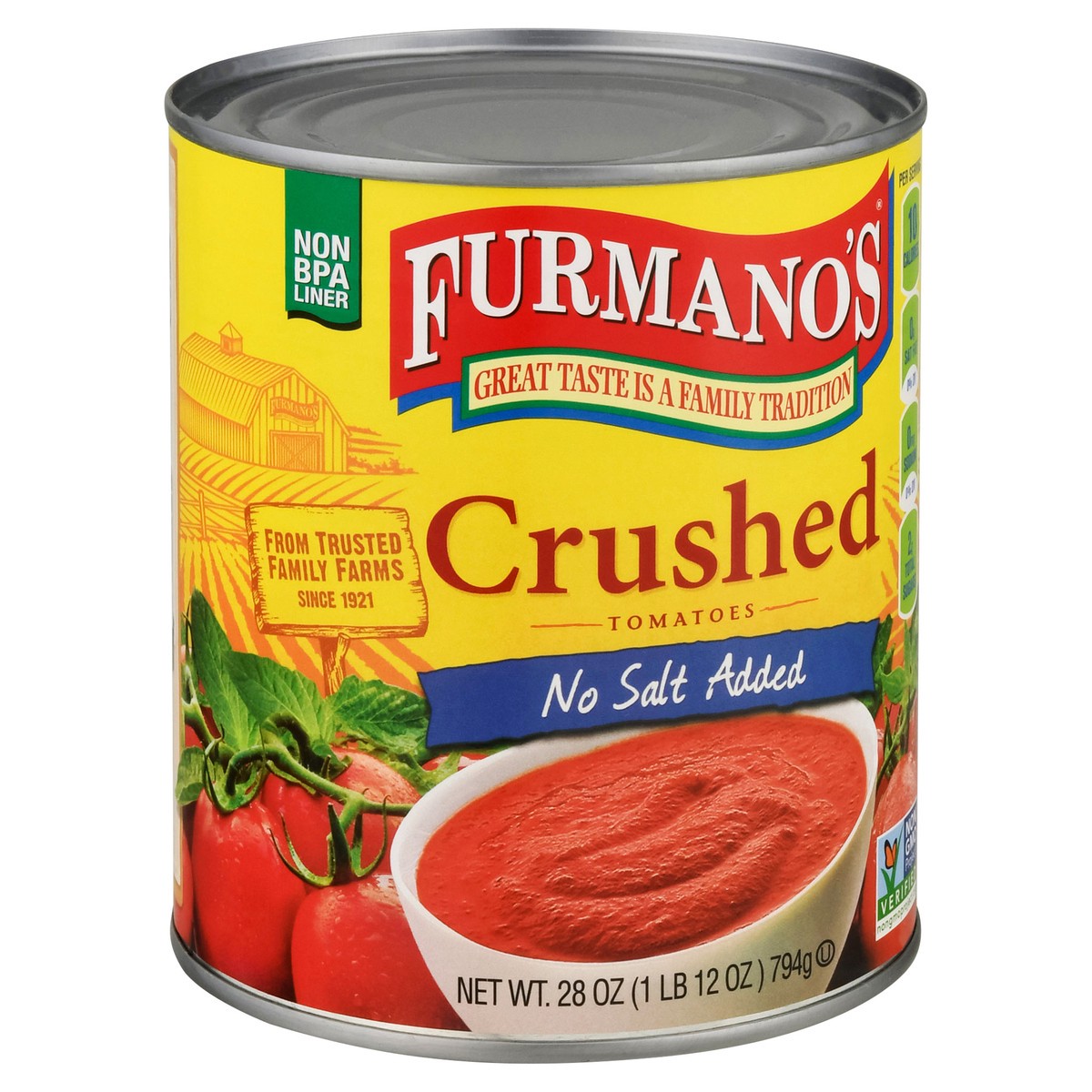 slide 2 of 13, Furmano's Crushed Tomatoes 28 oz, 28 oz