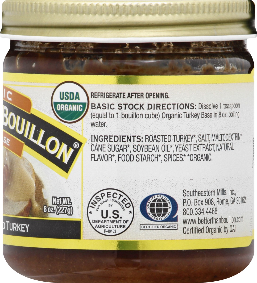 slide 3 of 9, Better than Bouillon Organic Turkey Base 8.0 oz, 8 oz