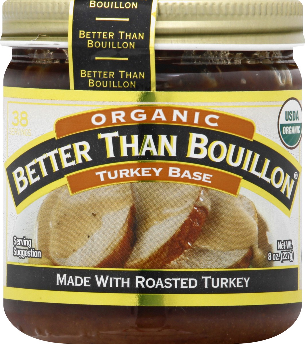 slide 9 of 9, Better than Bouillon Organic Turkey Base 8.0 oz, 8 oz