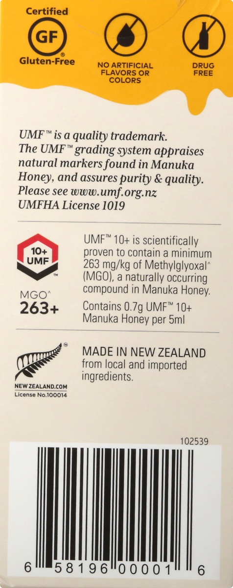 slide 10 of 10, Comvita Kids Soothe Manuka Honey Night Syrup, 4 oz