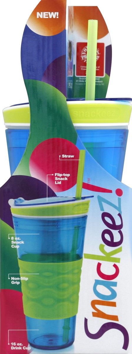 slide 4 of 5, Snackeez Snack & Drink Cup 1 ea, 1 ct