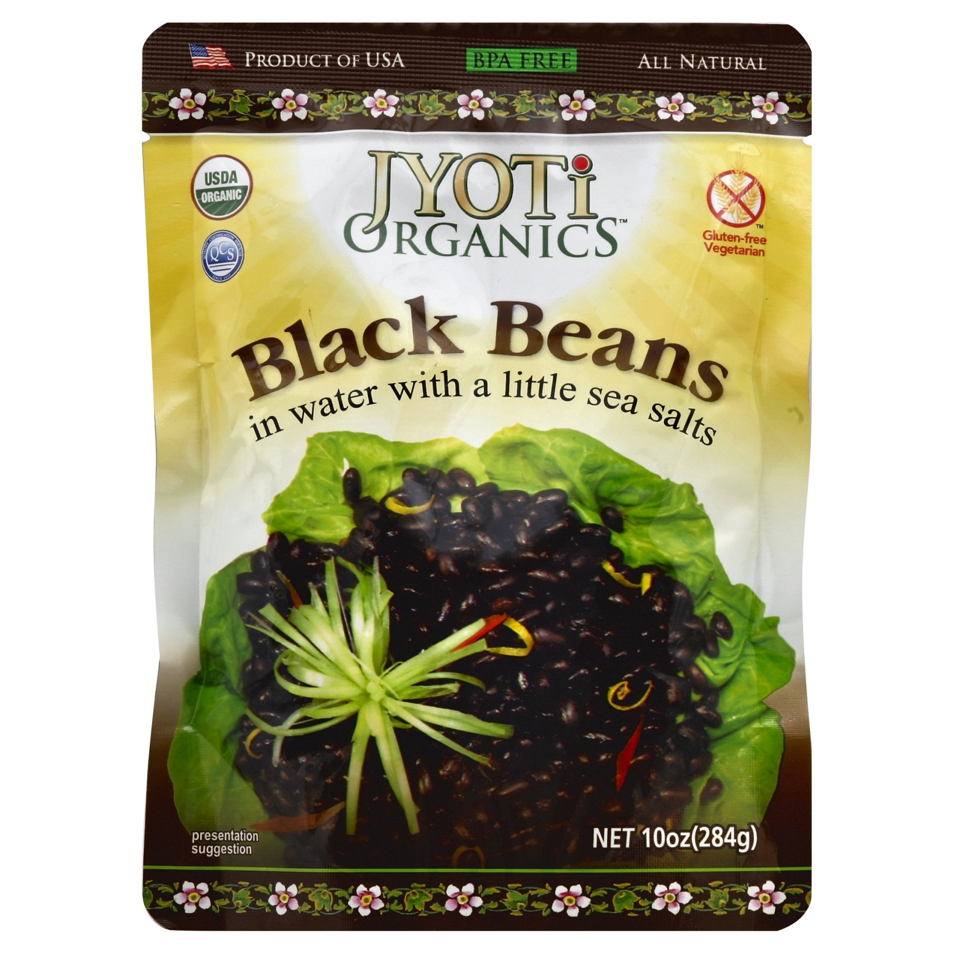 slide 1 of 1, Jyoti Black Beans 10 oz, 10 oz