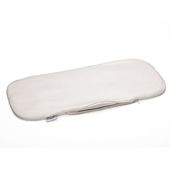 slide 2 of 3, Peg Perego Bassinet Mattress Cover - White, 1 ct