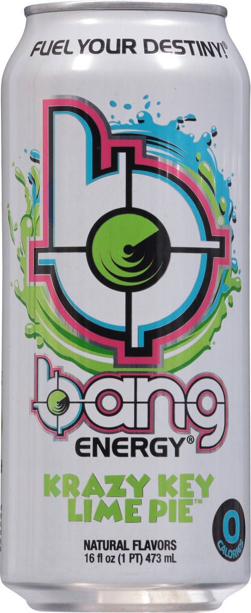 slide 6 of 9, Bang Krazy Key Lime Pie Energy Drink 16 fl oz, 16 fl oz