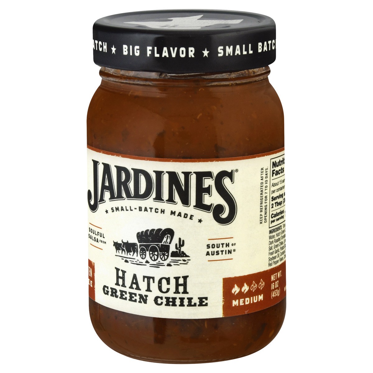 slide 8 of 9, Jardine's Hatch Green Chile Medium, 16 oz