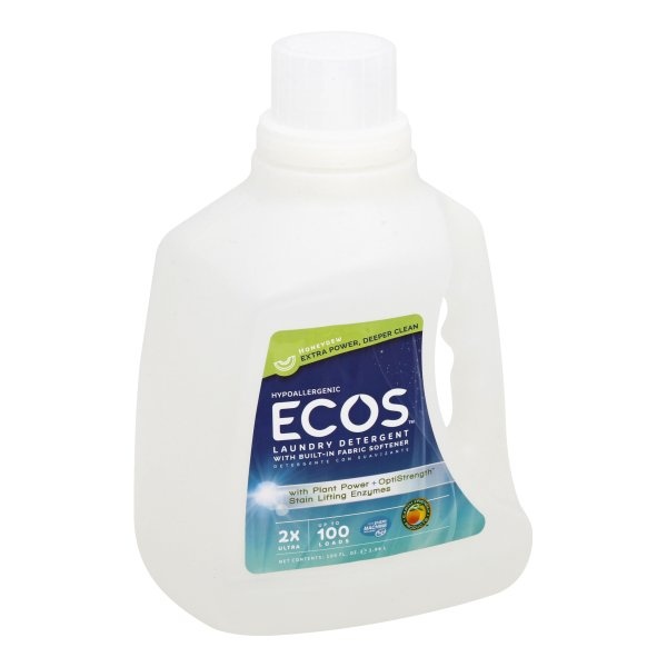 slide 1 of 1, ECOS Laundry Detergent 100 oz, 100 oz