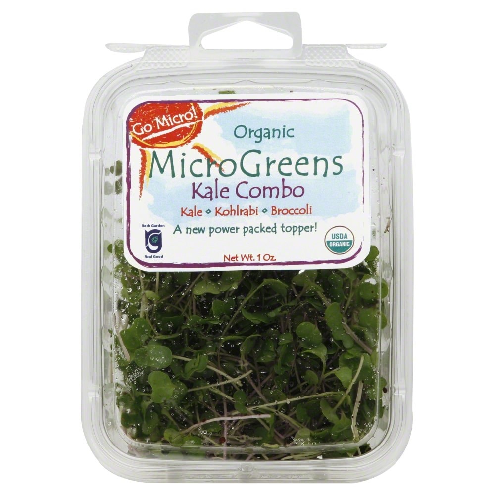 slide 1 of 1, Rock Garden Organic Kale Combo Micro Greens, 1.5 oz