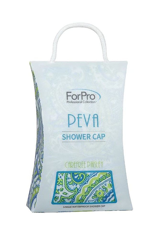 slide 1 of 1, Forpro Peva Shower Cap, 1 ct