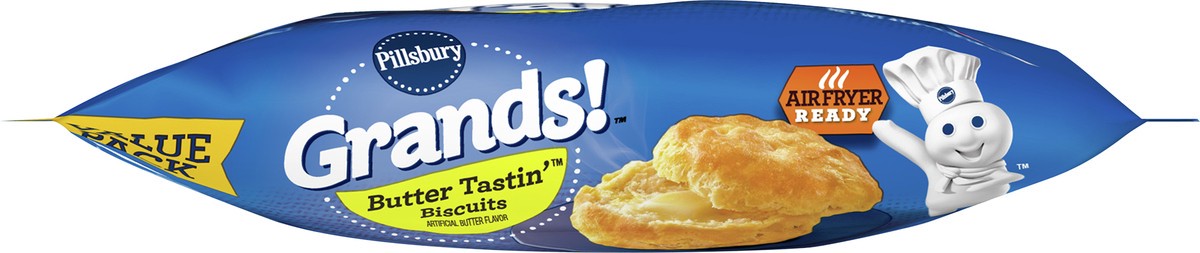 slide 11 of 15, Grands! Butter Tastin' Frozen Biscuits, Value Pack, 20 ct., 41.6 oz., 20 ct