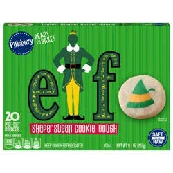 Pillsbury Ready-to-Bake Elf Shape Sugar Cookie Dough