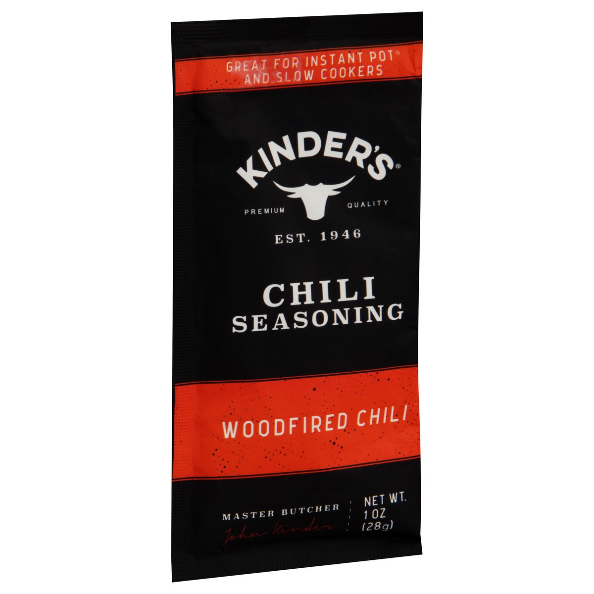 slide 11 of 11, Kinder's Woodfired Chili Seasoning Mix 1 oz, 1 oz