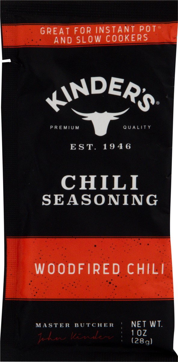 slide 2 of 11, Kinder's Woodfired Chili Seasoning Mix 1 oz, 1 oz