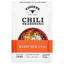 Kinder's Woodfired Chili Seasoning Mix 1 oz
