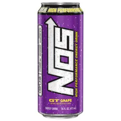 NOS High Performance GT Grape Energy Drink - 16 fl oz