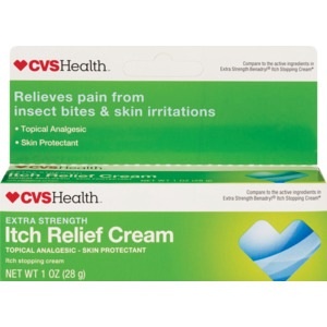 slide 1 of 1, CVS Health Extra Strength Itch Relief Cream, 1 oz