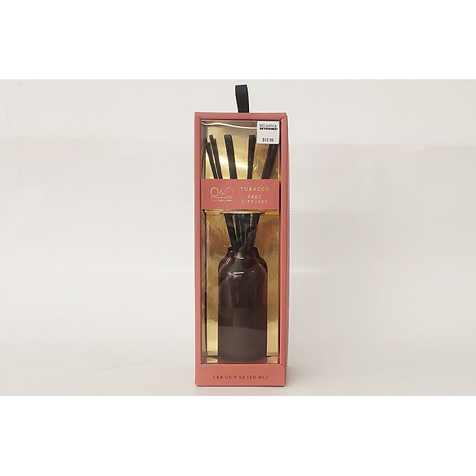 slide 1 of 1, O&O by Olivia & Oliver Tobacco Reed Diffuser, 1.7 oz