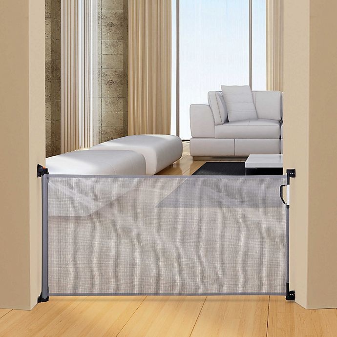 slide 3 of 3, Dreambaby Indoor/Outdoor Retractable Gate - Grey, 1 ct