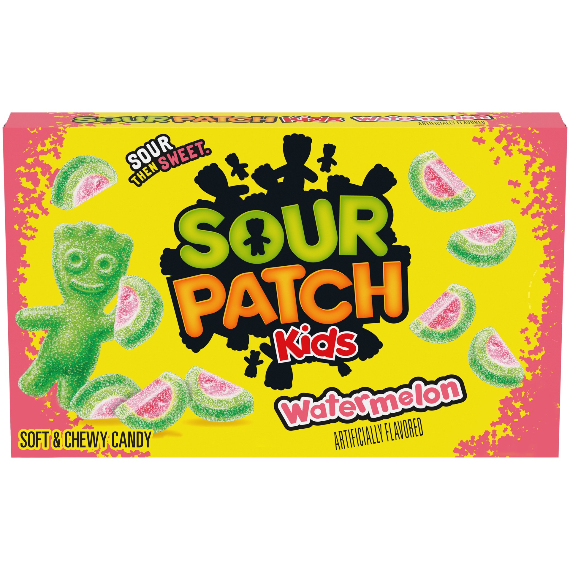 slide 1 of 9, SOUR PATCH KIDS Watermelon Soft & Chewy Candy, 3.5 oz, 3.5 oz