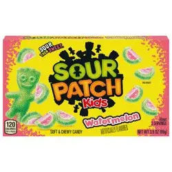 SOUR PATCH KIDS Watermelon Soft & Chewy Candy, 3.5 oz