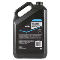 slide 3 of 5, Meijer Conventional SAE 10W-40 Motor Oil, 5 qt