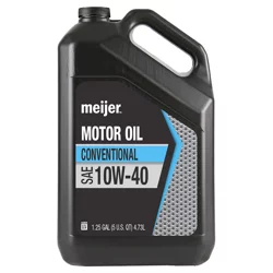 Meijer Conventional SAE 10W-40 Motor Oil