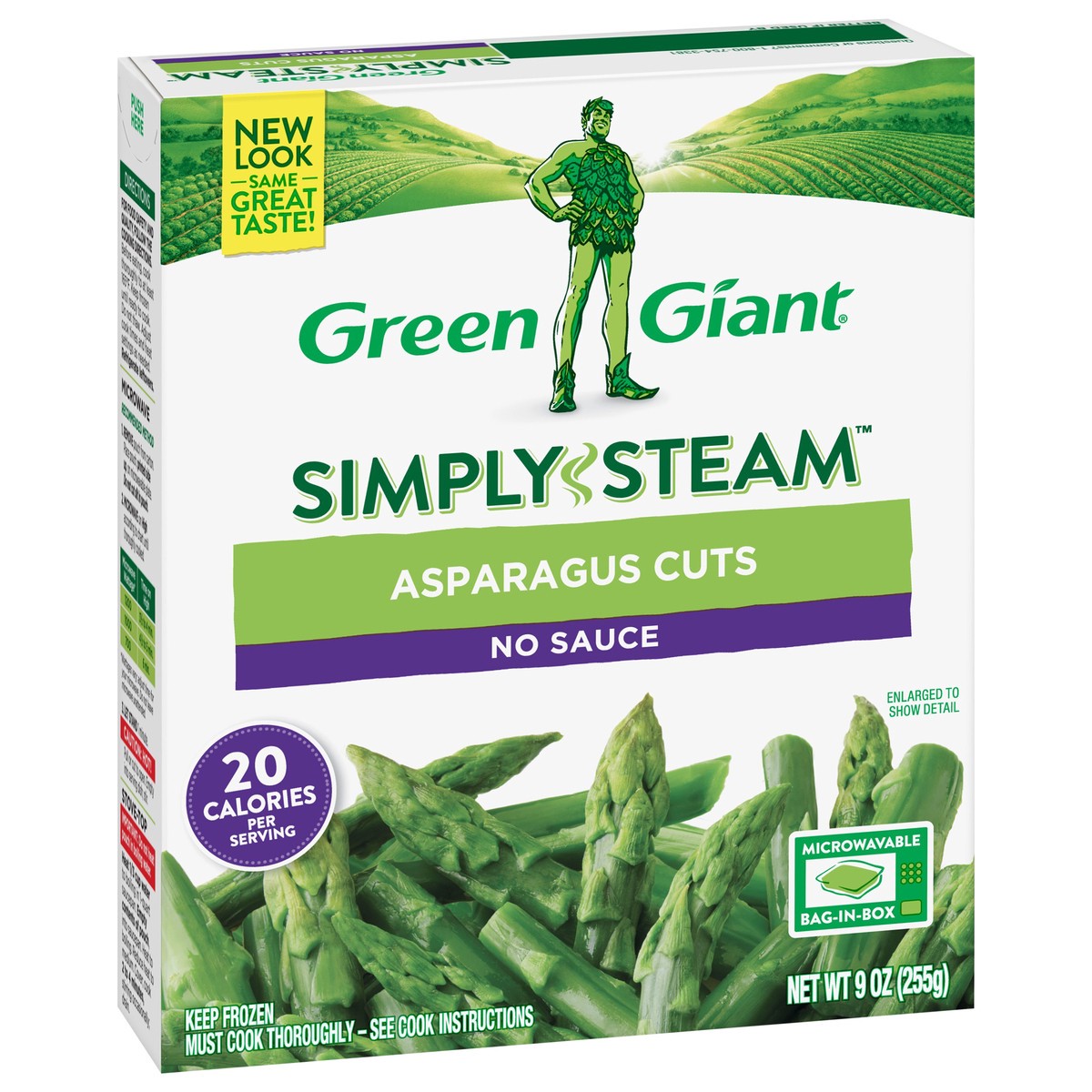 slide 6 of 9, Green Giant Simply Steam No Sauce Asparagus Cuts 9 oz, 9 oz