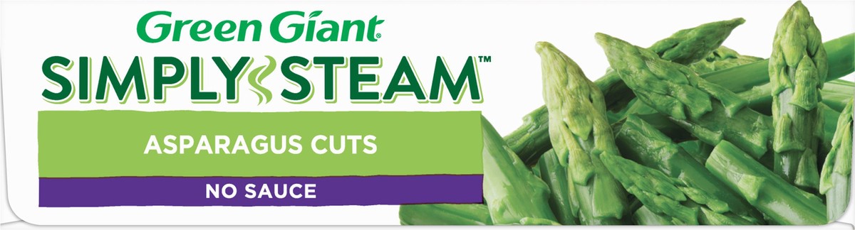 slide 2 of 9, Green Giant Simply Steam No Sauce Asparagus Cuts 9 oz, 9 oz