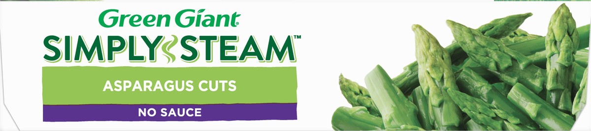 slide 8 of 9, Green Giant Simply Steam No Sauce Asparagus Cuts 9 oz, 9 oz