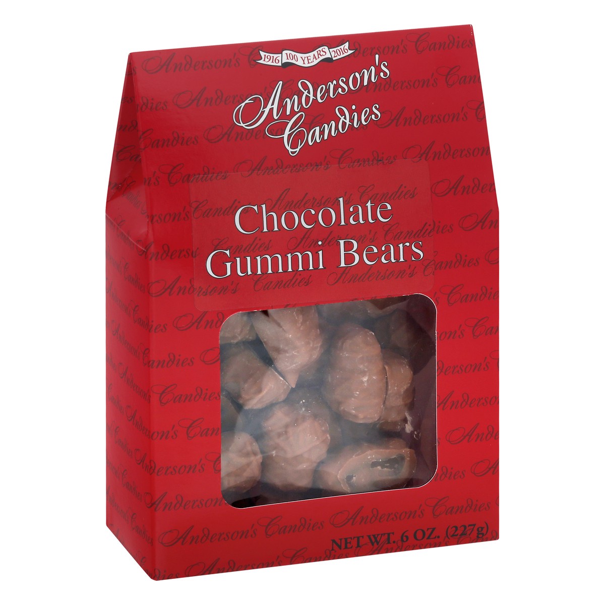slide 5 of 12, Anderson's Candies Chocolate Gummi Bears 6 oz, 6 oz