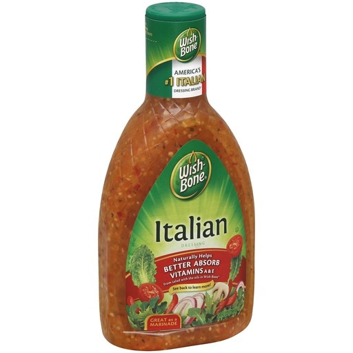 slide 1 of 1, Wish-Bone Salad Dressing, Italian, 24 oz