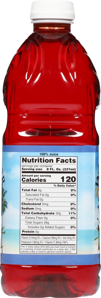 slide 4 of 14, Indian Summer Tropical Acai Blueberry Apple Juice 64 fl oz, 64 oz
