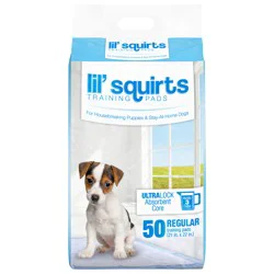Ruffin' It Lil' Squirts Training Pads Floor Protection Pads - 50 pk