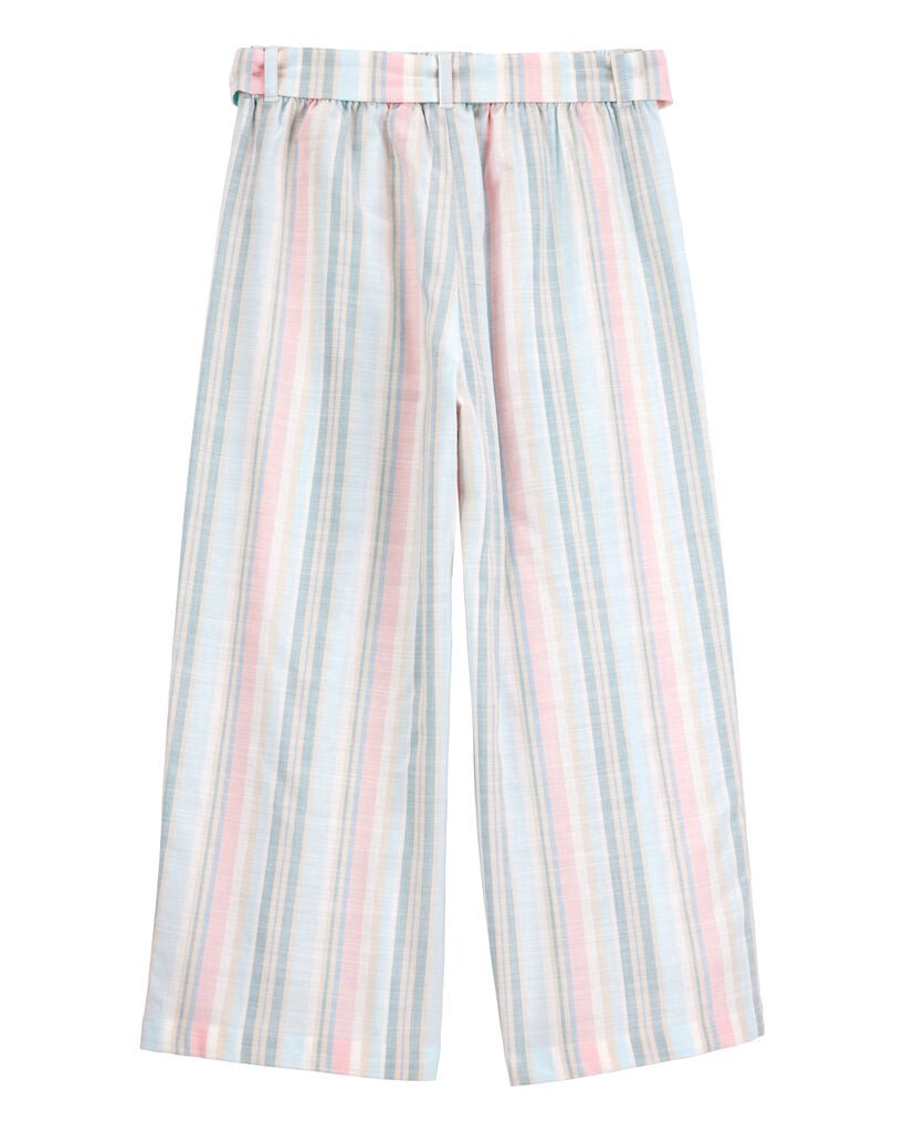 slide 2 of 3, Carter's Kid Striped Tie-Waist Flare Pants Multi 5, 1 ct